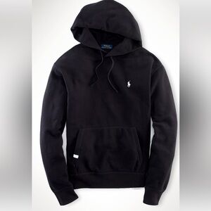 Polo Ralph Lauren black performance fleece hoodie